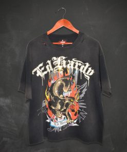 Panther Cropped Mens Boxy Tee