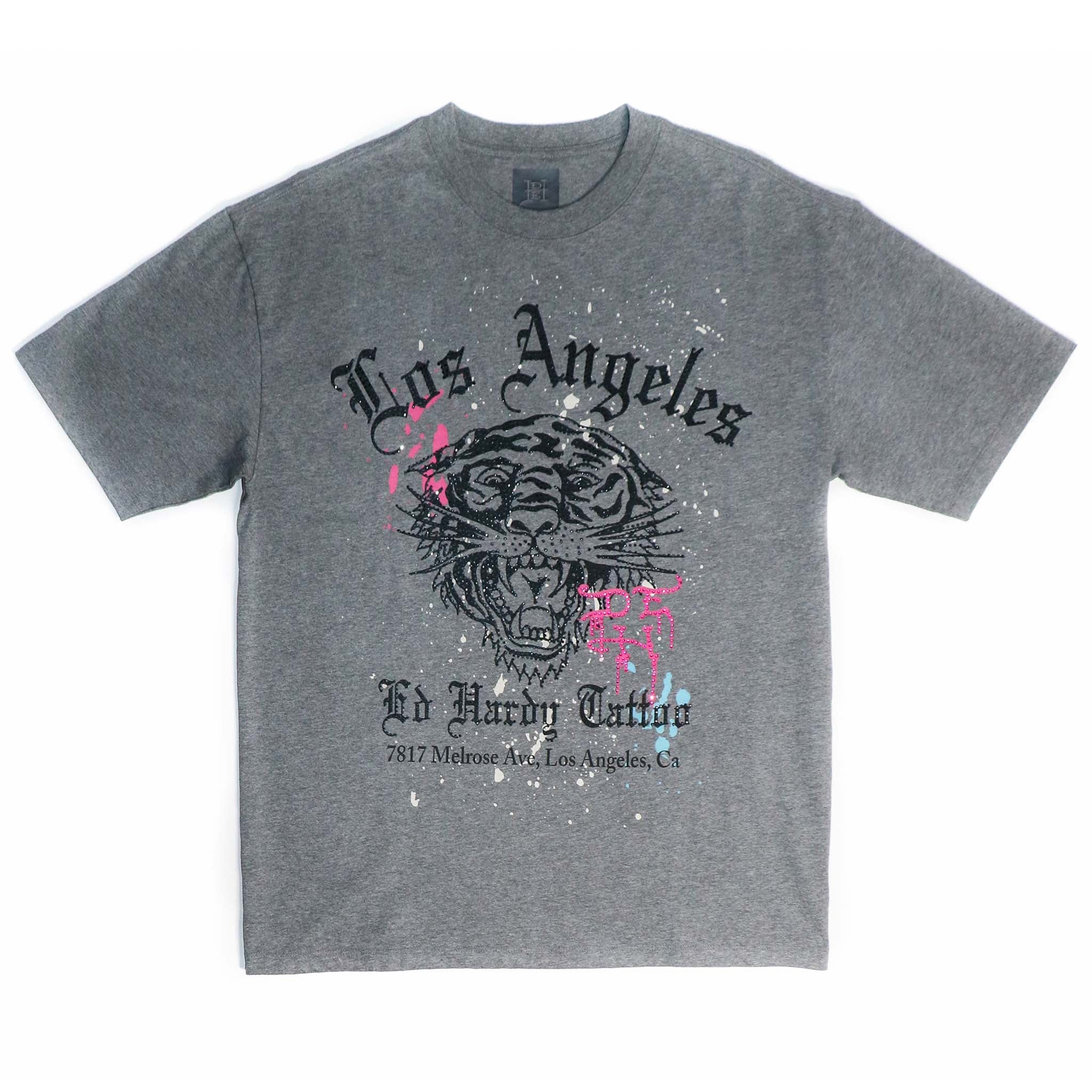 Limited Edition- LA Tiger Rhinestone Tee
