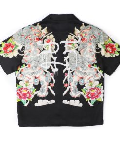 Alternative view of Japan Lyon Boxy Camp Shirt