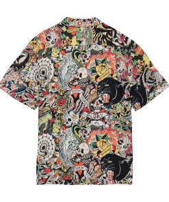 Alternative view of Tattoo Collage Camp Shirt