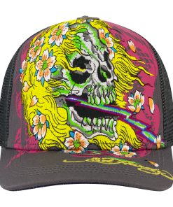 Crazy Skull Trucker Hat