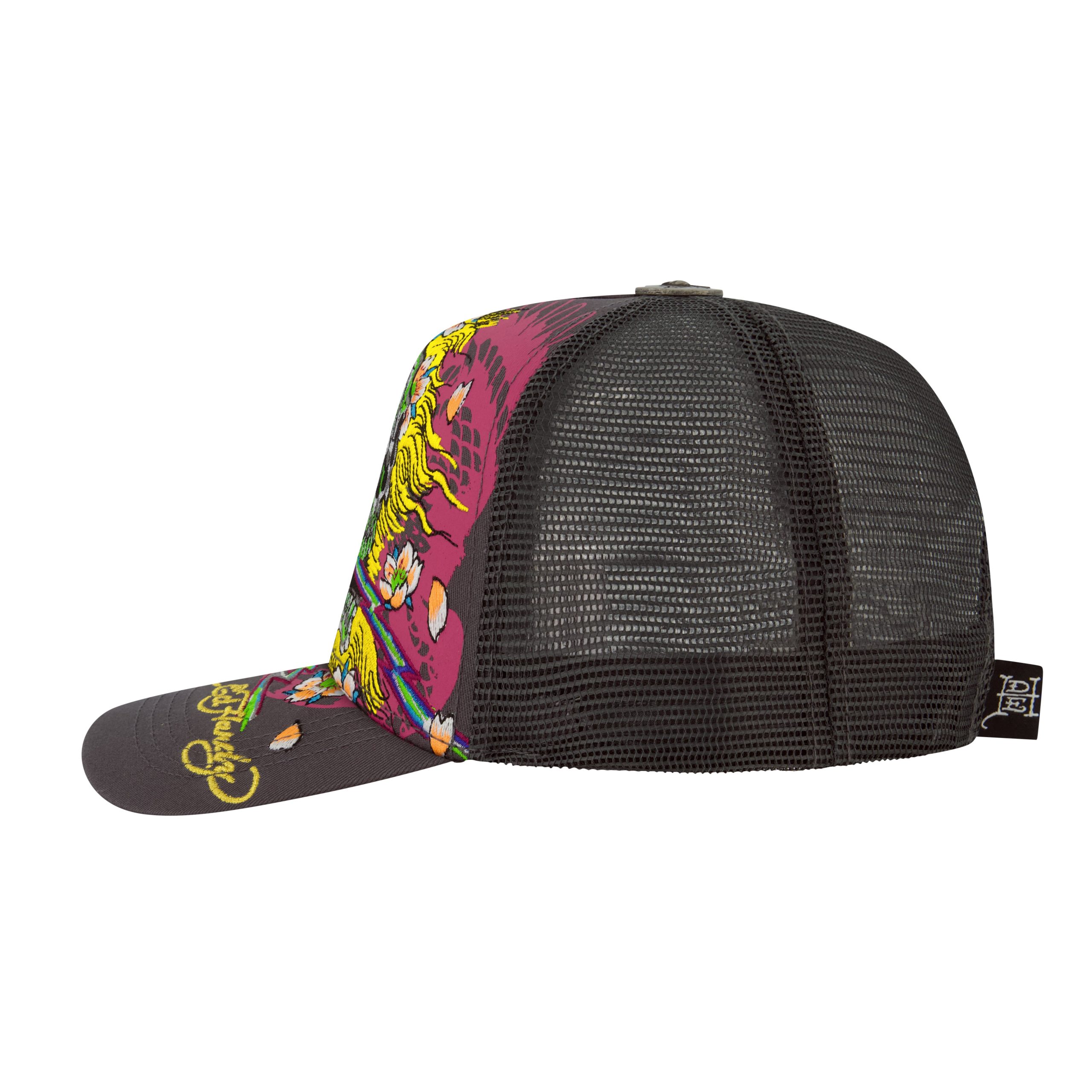 Crazy Skull Trucker Hat - Image 2