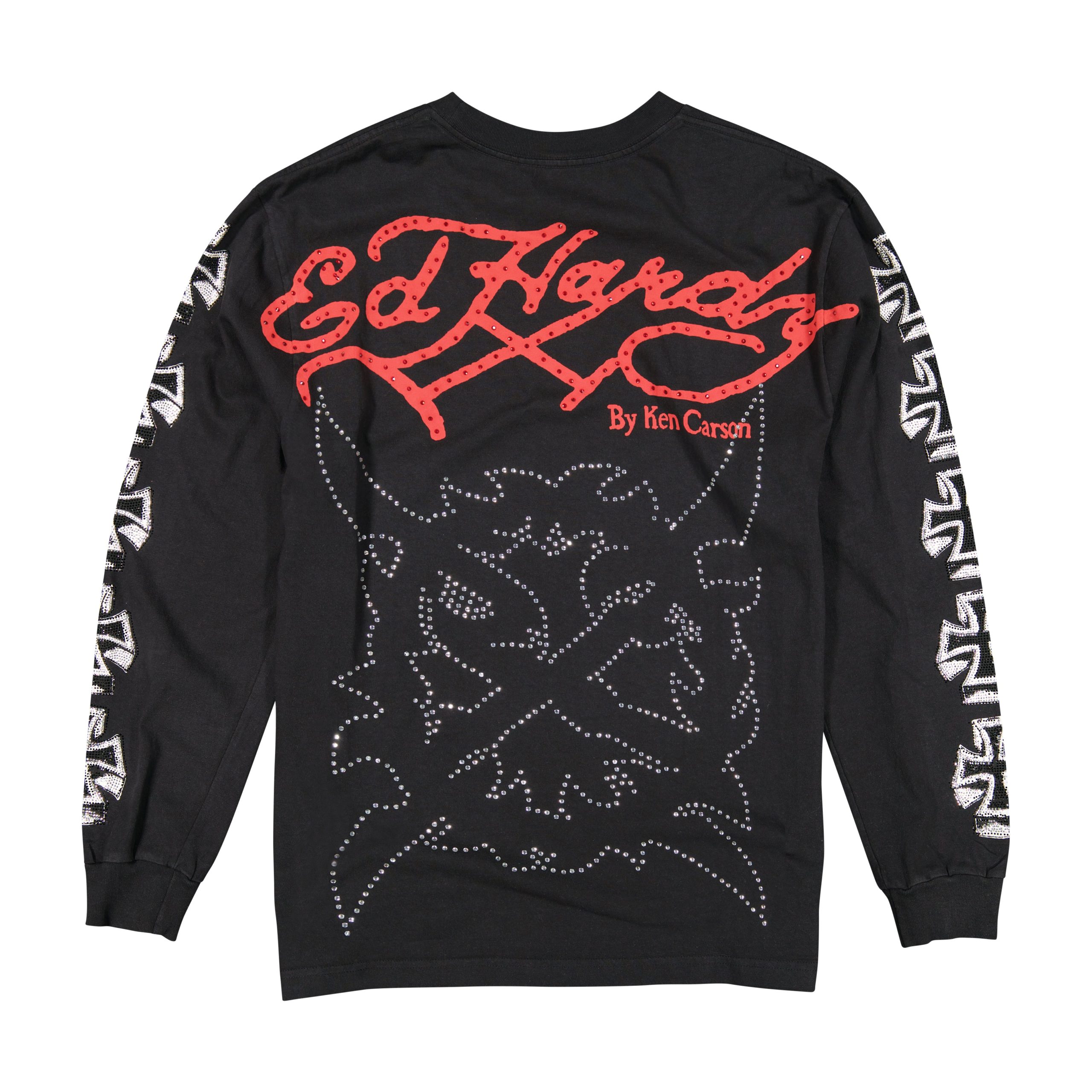 Chaos Rhinestone Ls Tee - Image 2