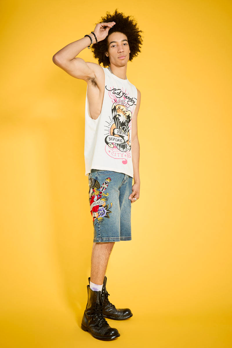 DBD Eagle Cut Off Tee - Image 2