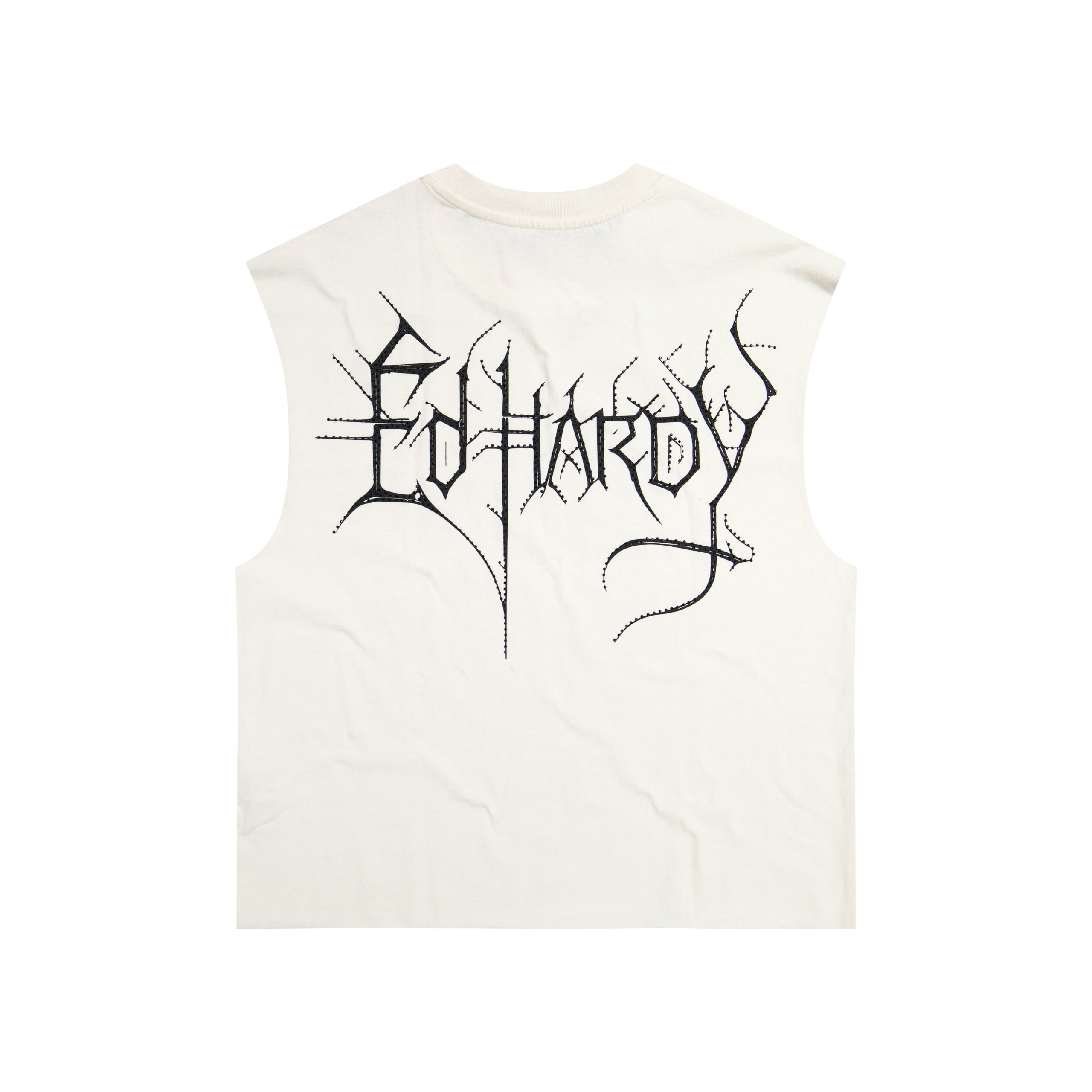 Demon Head Rhinestone Boxy Cropped Tee - Image 2