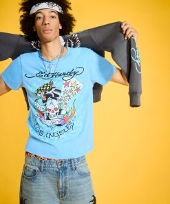 Alternative view of Skull Panther Throwback Graphic Tee