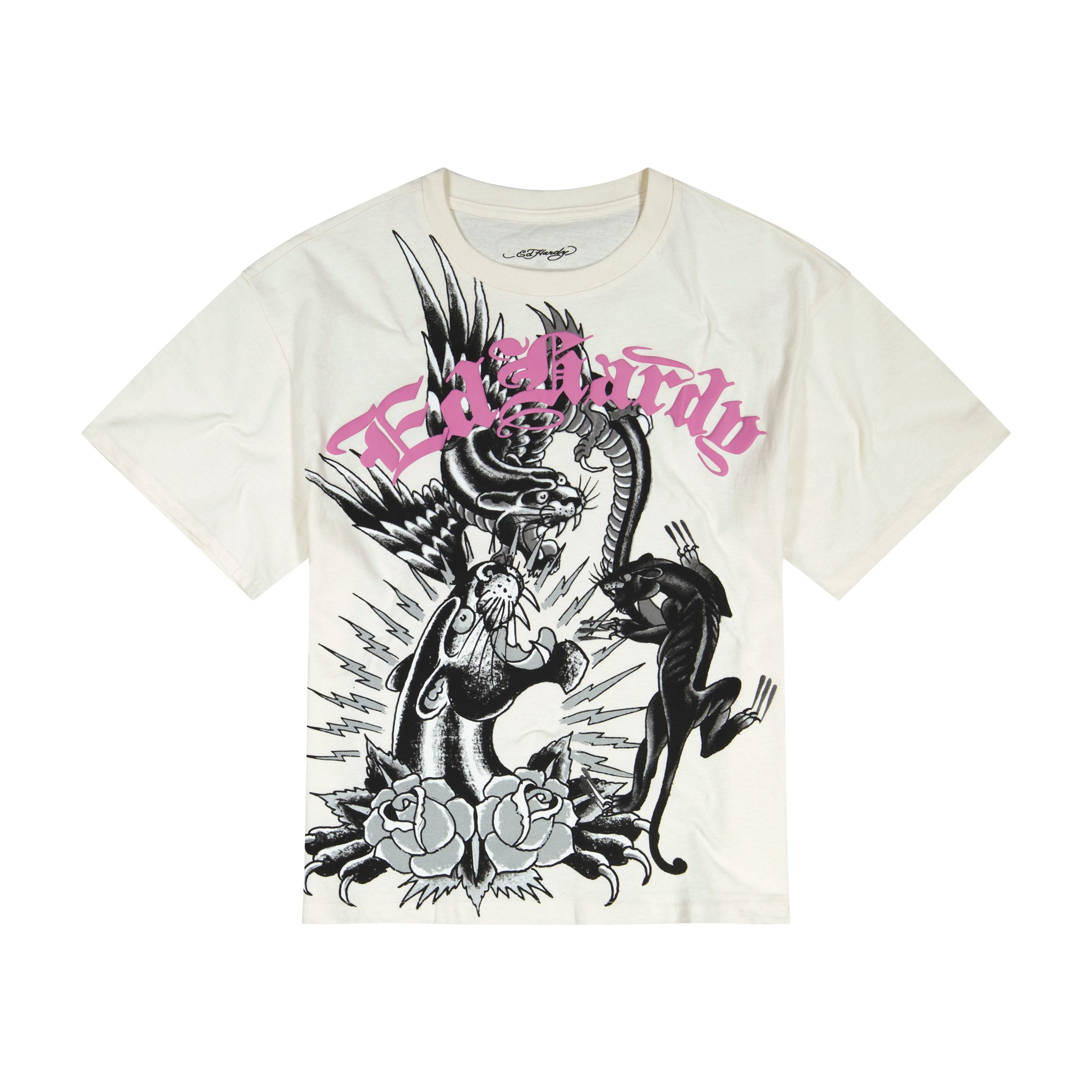 Panthers Puff Print Boxy Tee - Image 3