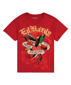 True Eagle Rhinestone Boxy Tee