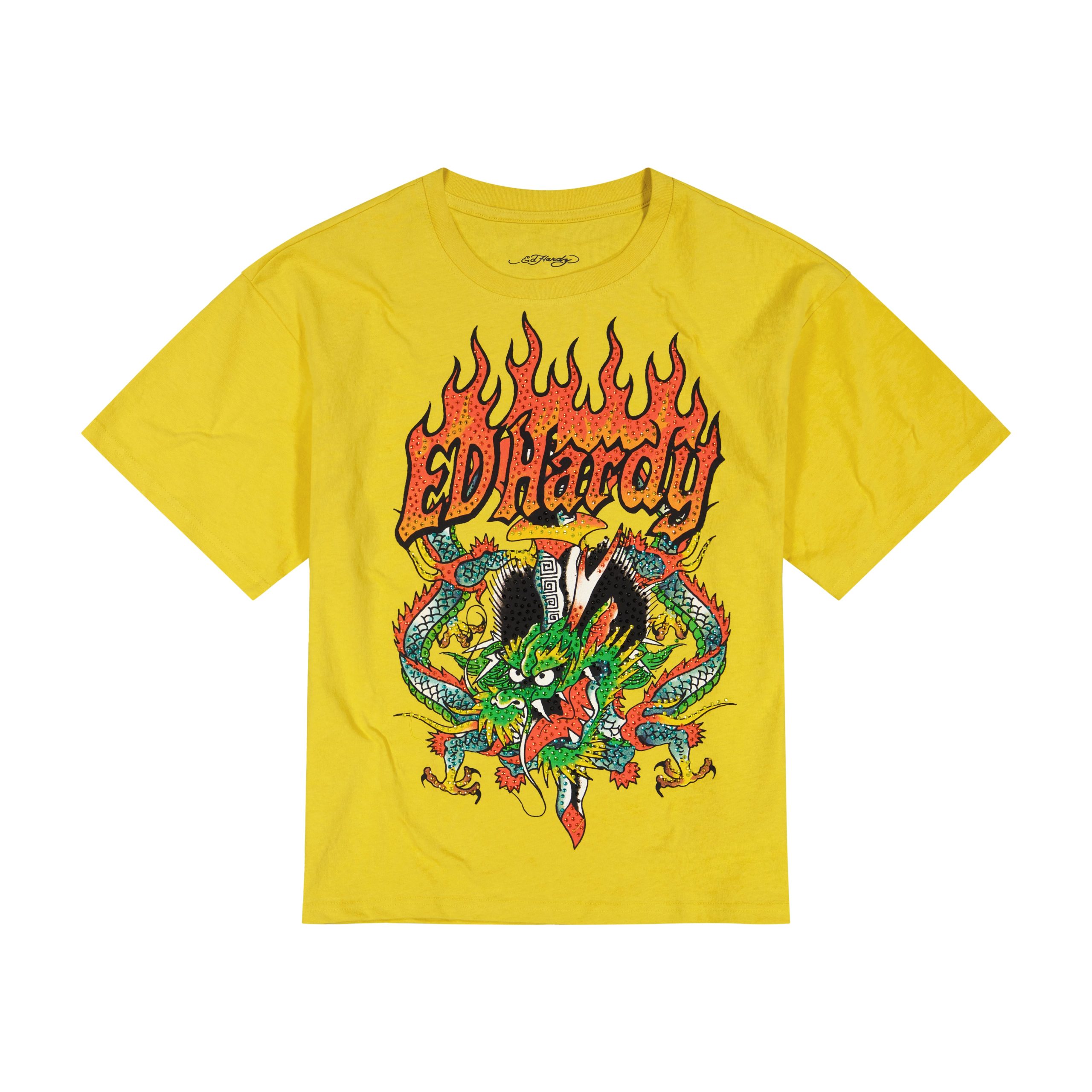 Dragons Rhinestone Boxy Tee - Image 3