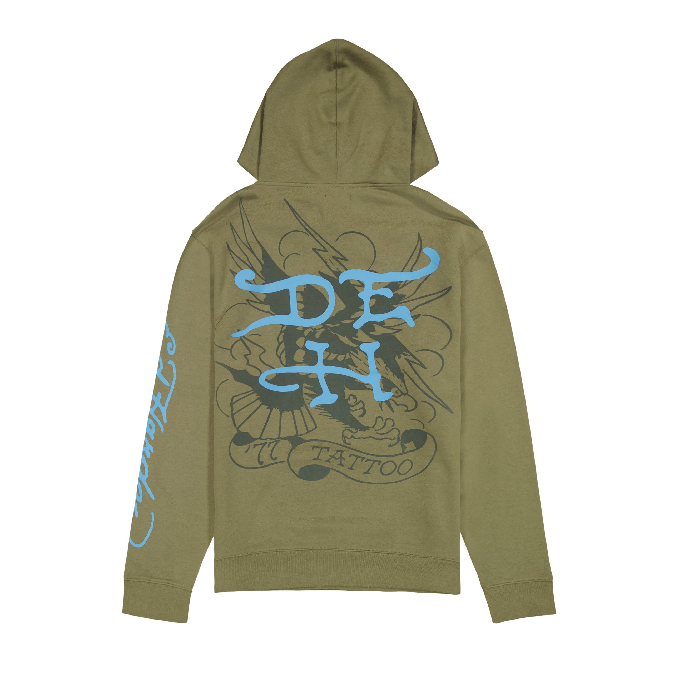 Crouching Panther Mens Hoodie - Image 2