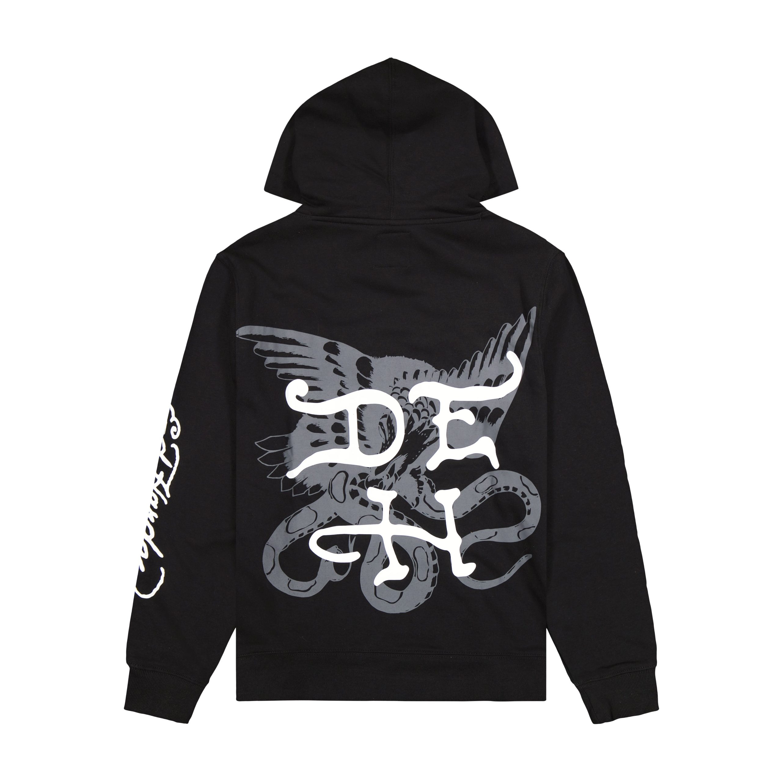Eagle Snake Mens Hoodie - Image 2