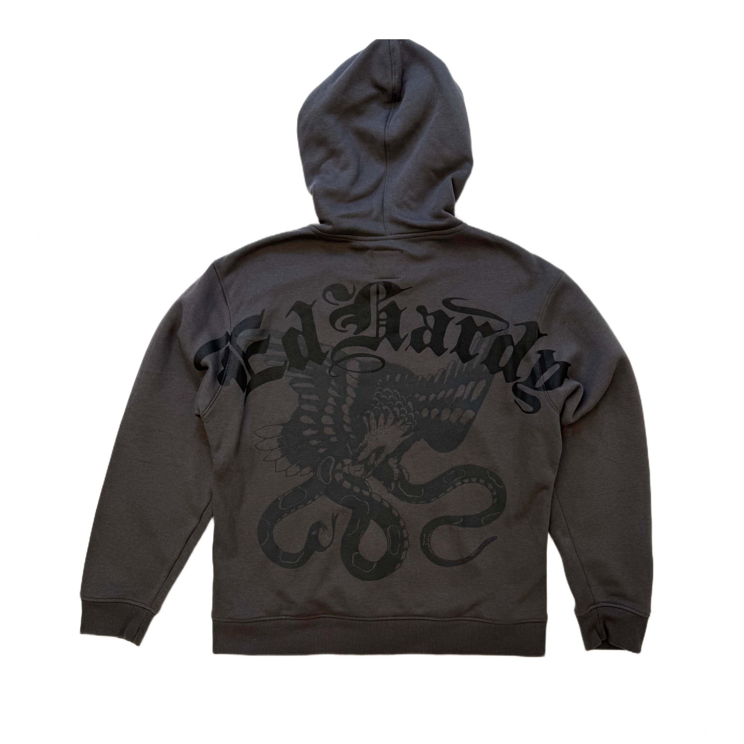 Dragon Flame Men's Zip Hoodie - Image 2