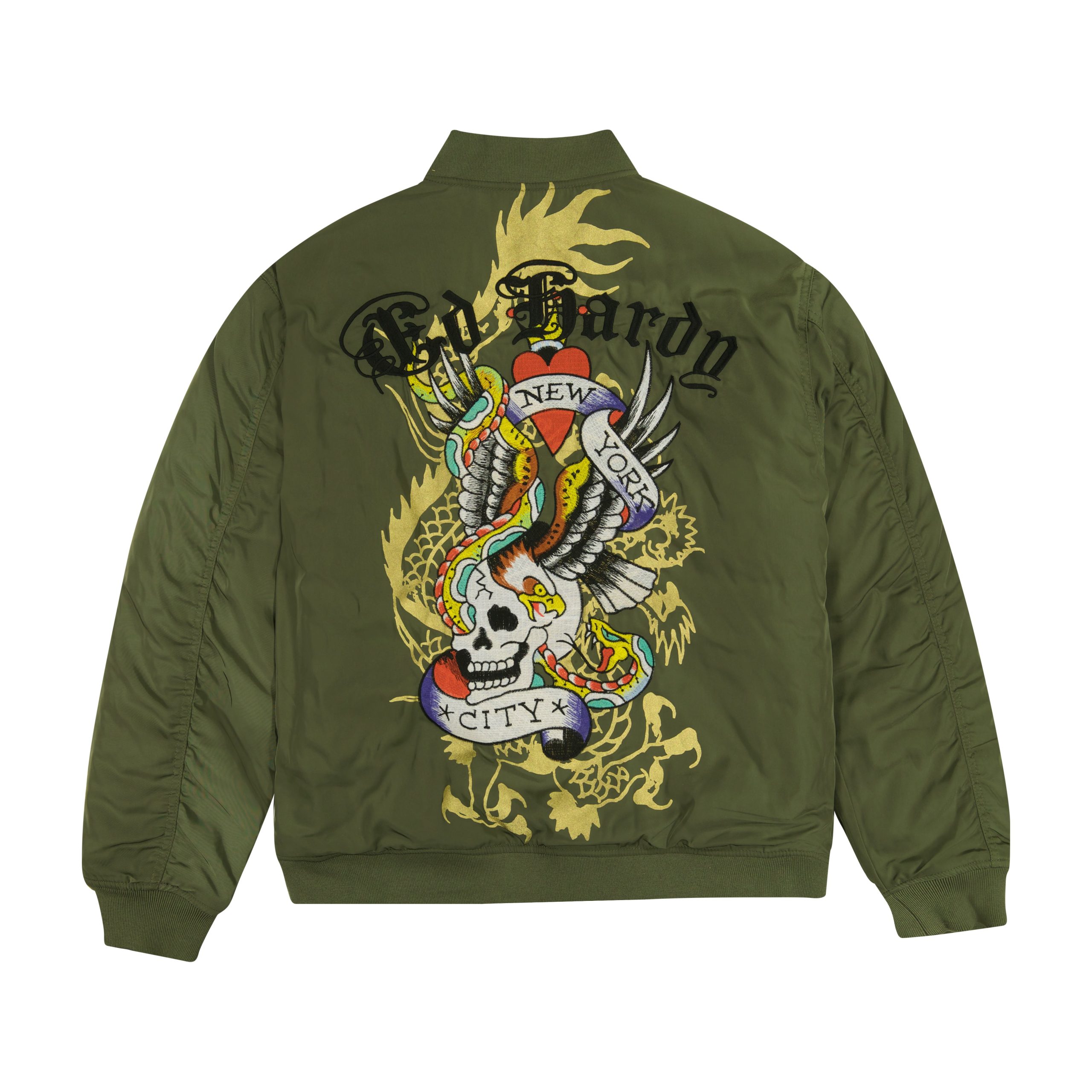 NYC Skull Bomber Jacket - Image 2