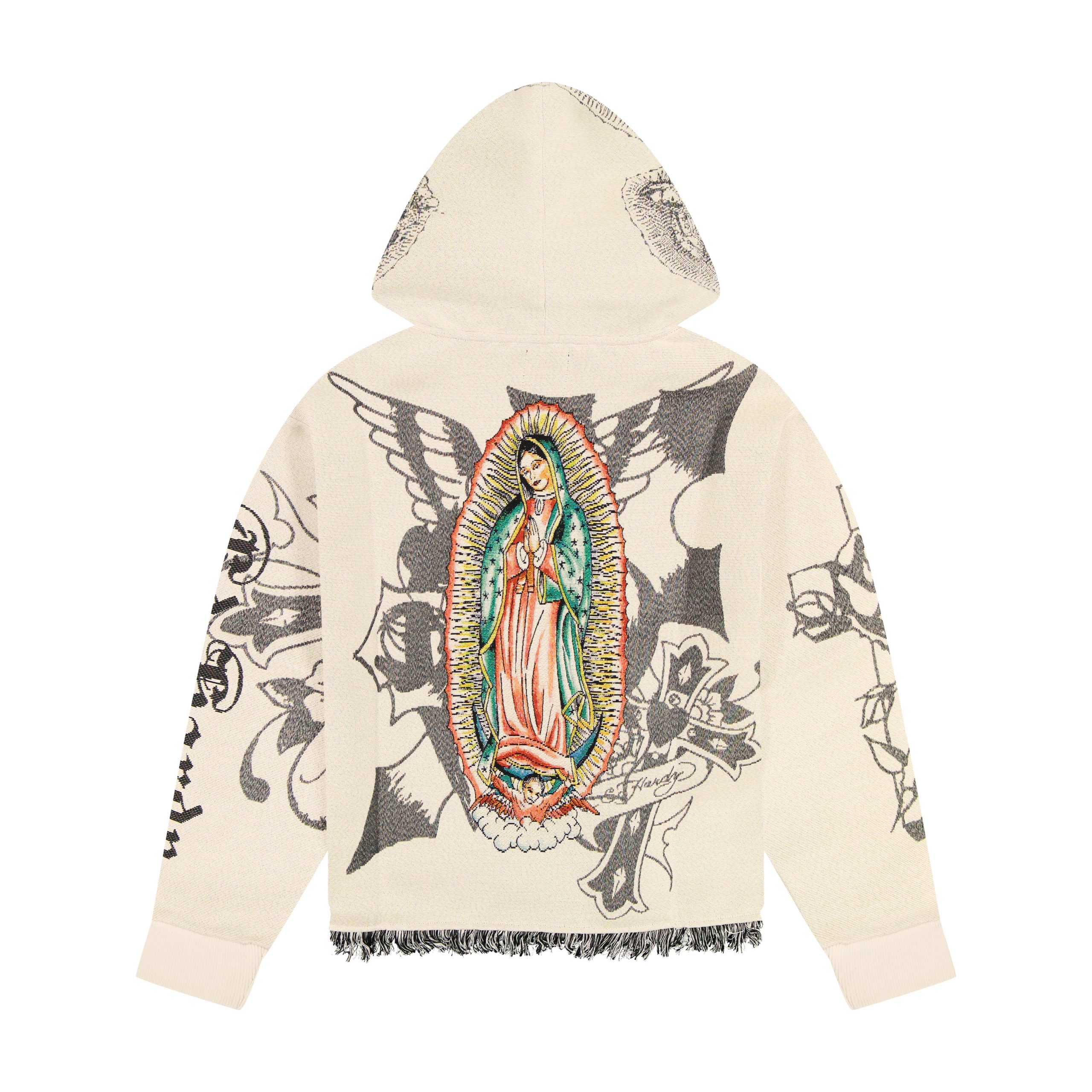 Mother of God Tapestry Hoodie - Image 2