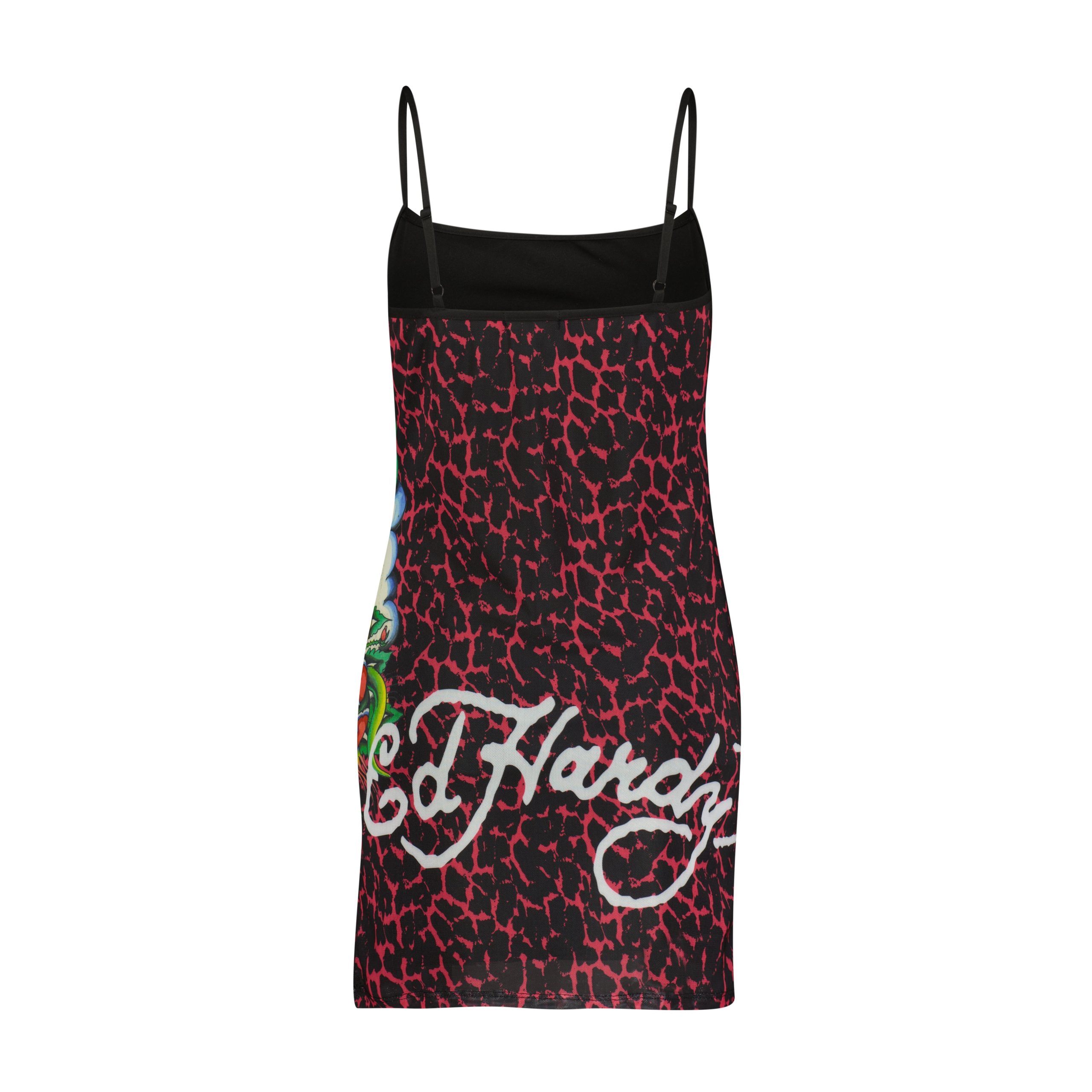 Cobra Roses Mesh Dress - Image 2
