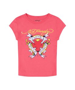 LKS Heart Cap Sleeve Tee