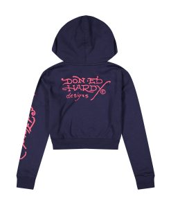Alternative view of Eagle Rose Cropped Hoodie