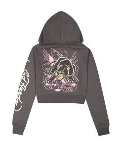 Alternative view of Panther Zip Front Hoodie