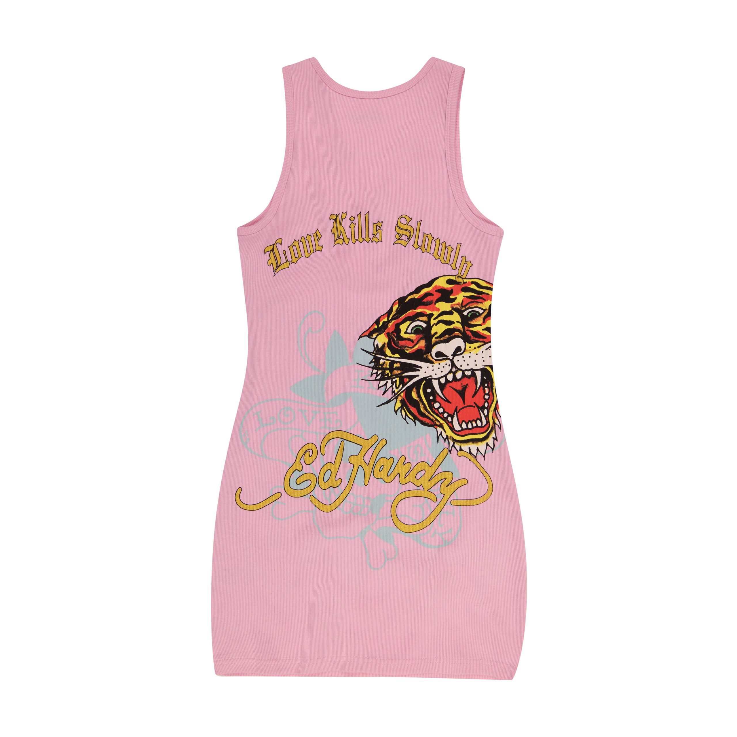 Retro Flash Rib Tank Dress - Image 2