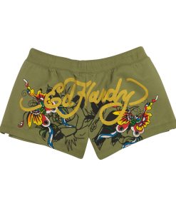 Alternative view of Butterflies Fleece Short