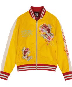 Koi Cranes Souvenir Jacket