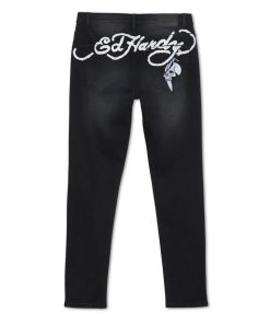 Alternative view of Dagger Skull Slim Skinny Jean