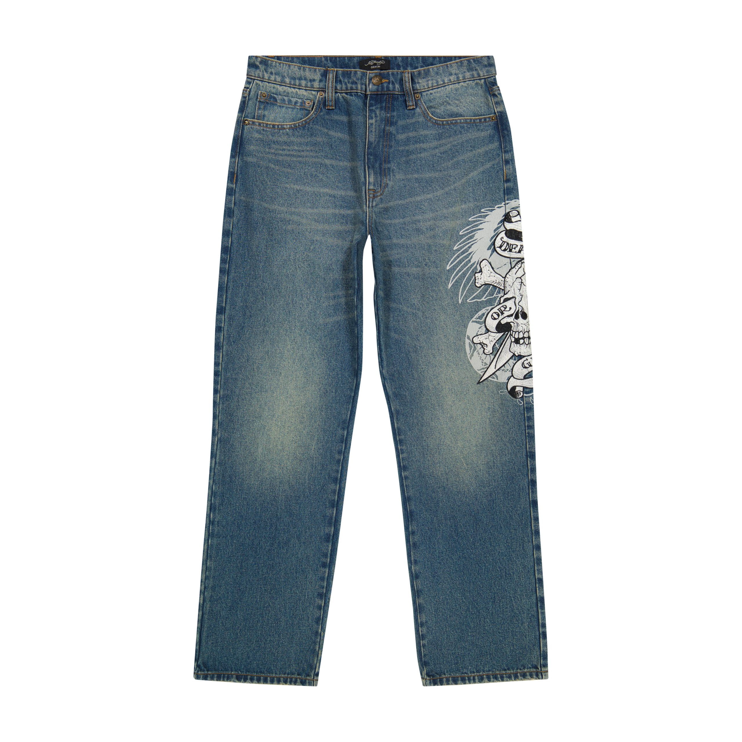 DG Skull Loose Fit Jean - Image 2