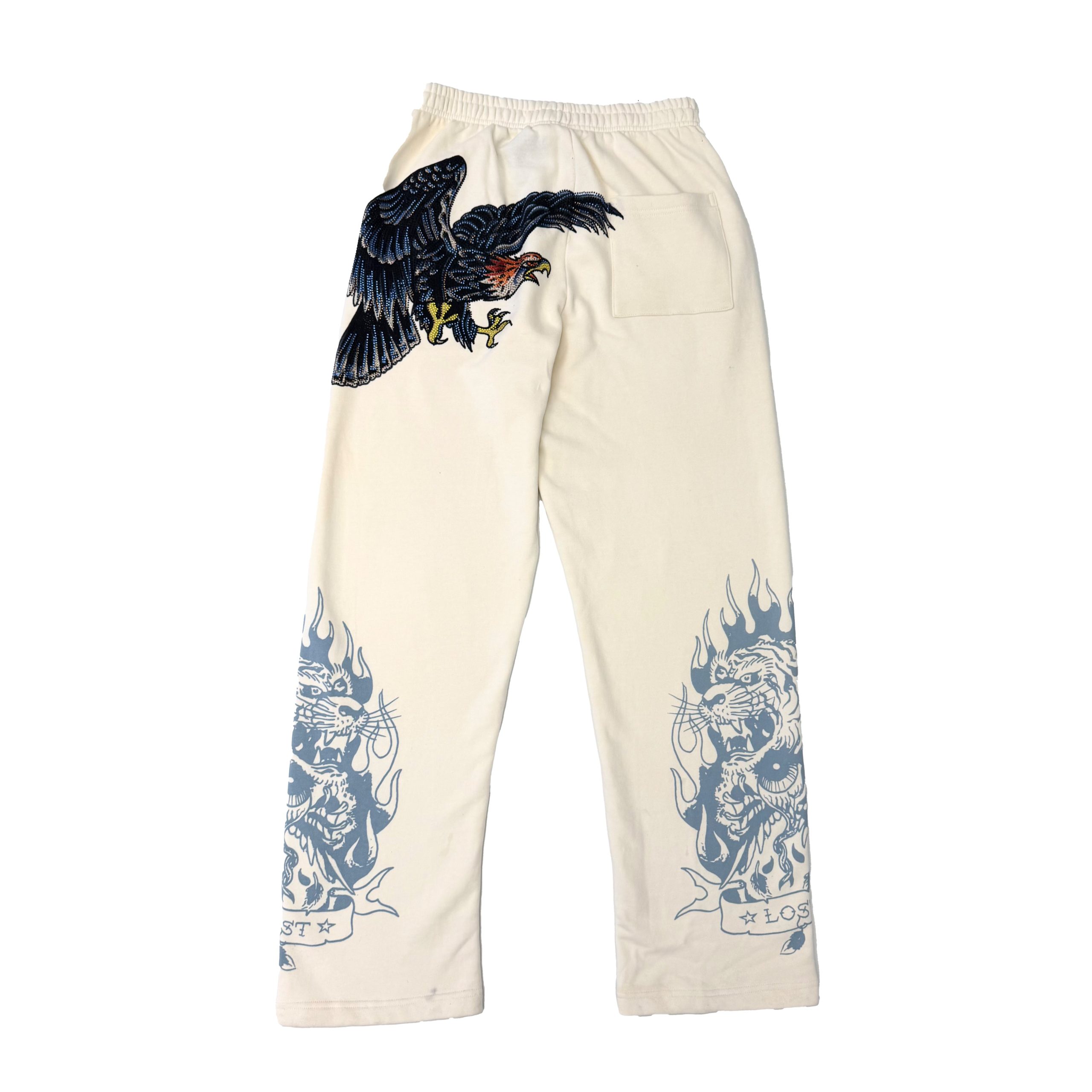 Eagle Rhinestone Sweatpants - Image 2