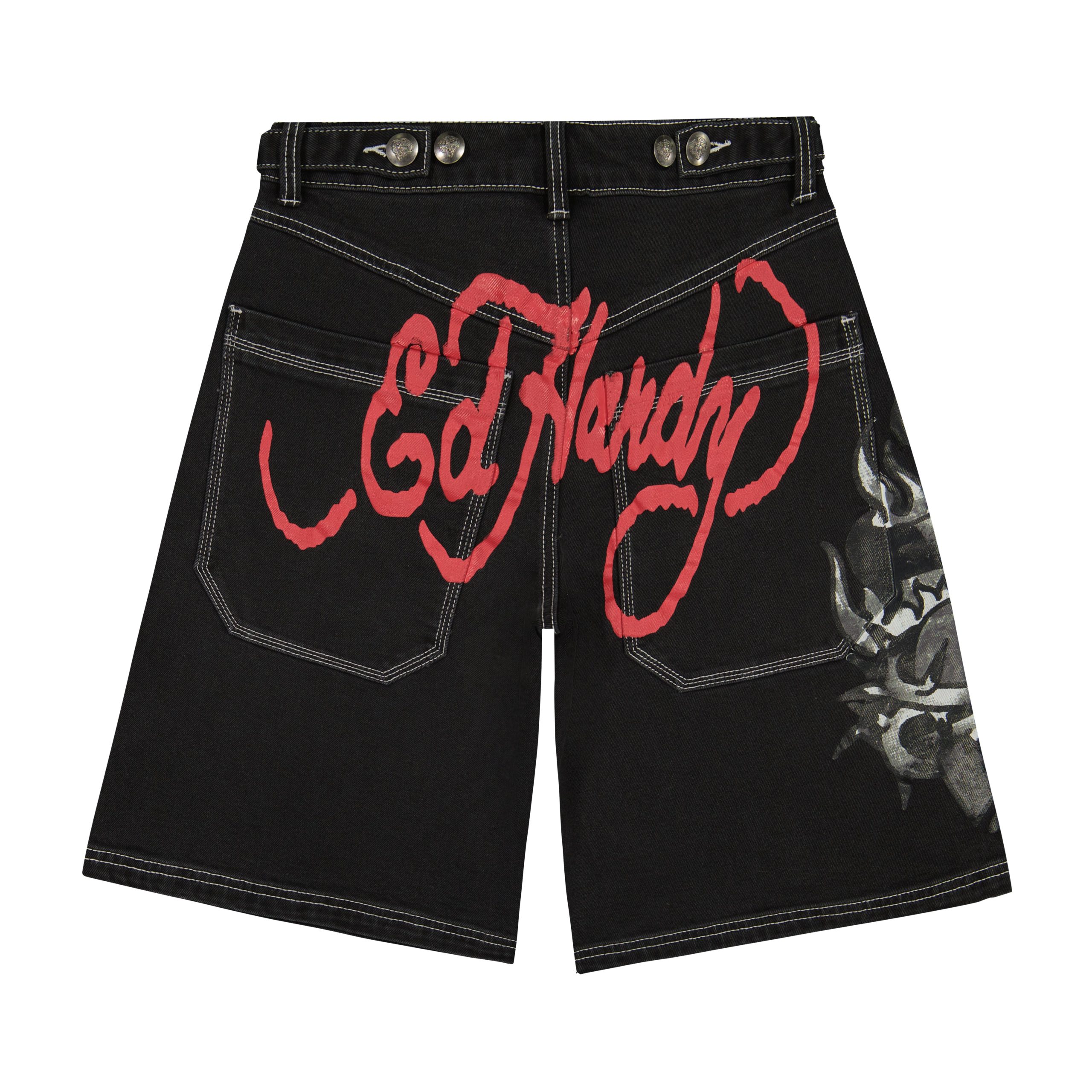 Sacred Heart Denim Jort - Image 2