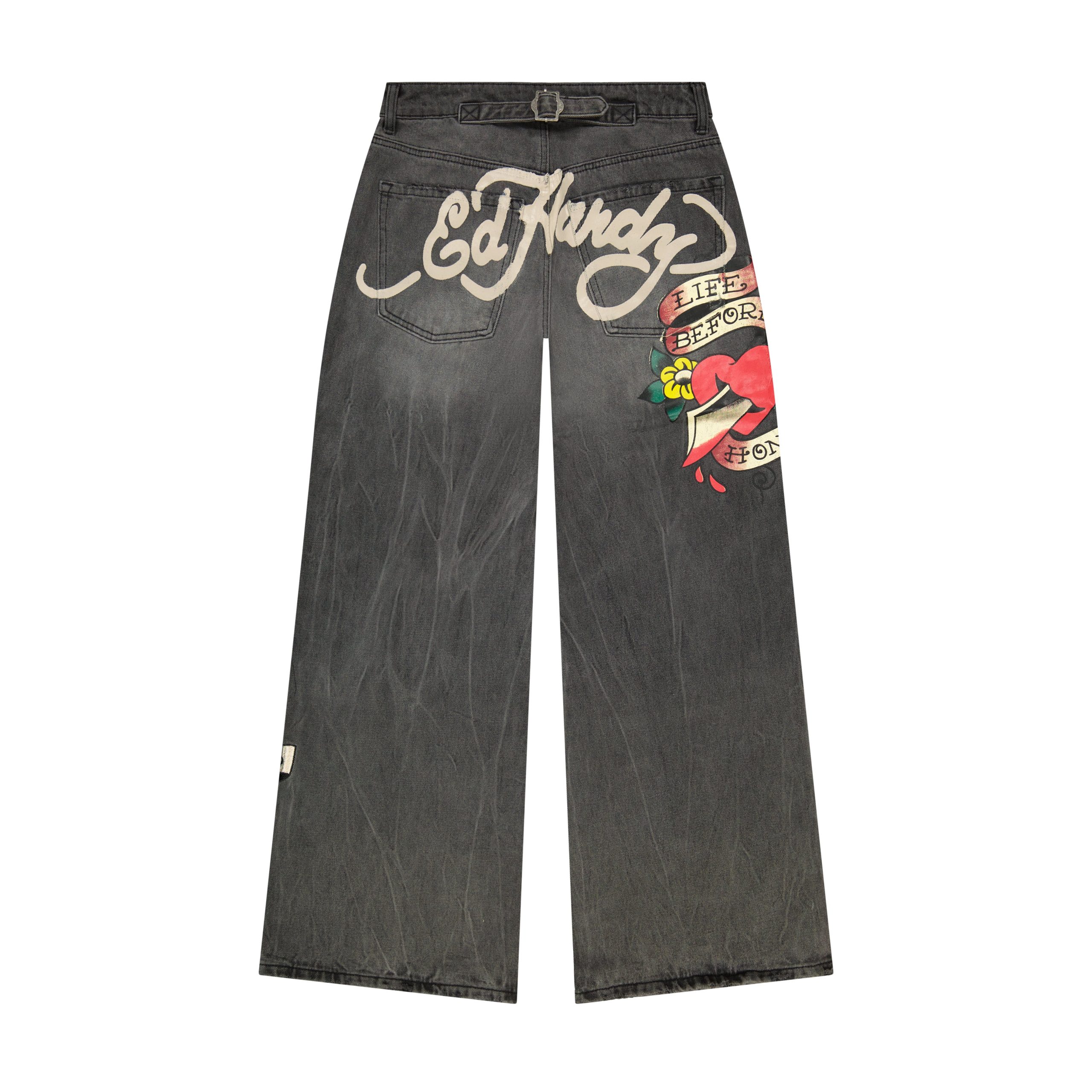 Live Fast Baggy Jeans - Image 2