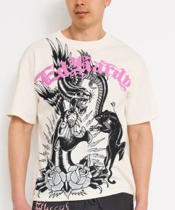 Panthers Puff Print Boxy Tee